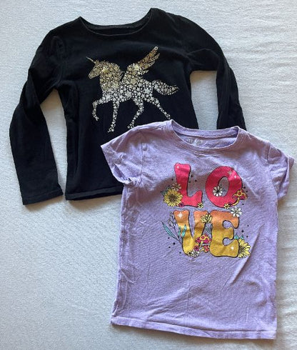 Two Children's Place Shirts, size 5/6, Kids 5/5T