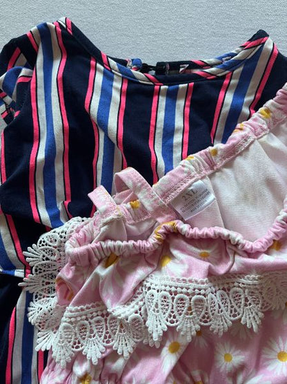 Two Rompers, size 6, unknown brands, Kids 6/6X