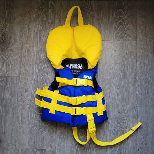 Infant Airhead Life Jacket - Blue & Yellow