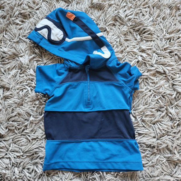 Baby Gap 6-12M Rashguard 1/4 zip  Hoodie, Kids 12 Month (9-12M)