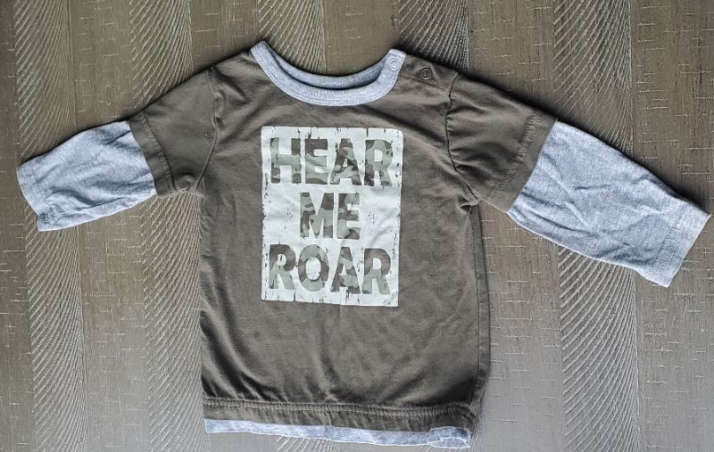 Long Sleeve "Here Me Roar" Shirt, Size 12 - 18 Months, Kids 18 Month (12-18M)