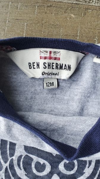 Ben Sherman T-Shirt, Size 12 Months, Kids 12 Month (9-12M)