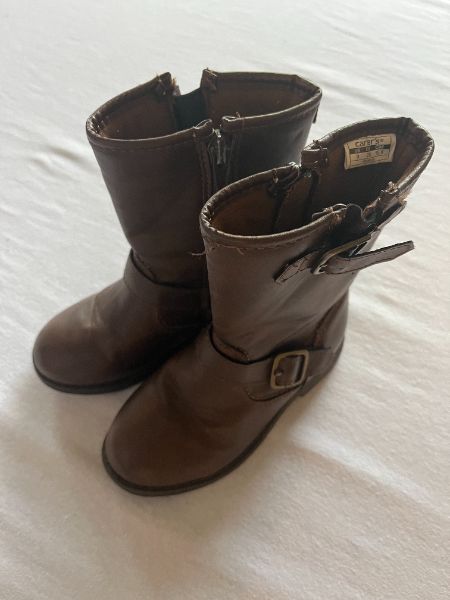 Carter's Brown Boots, girls, size 9, Shoes 9 (Toddler:2-4yr)