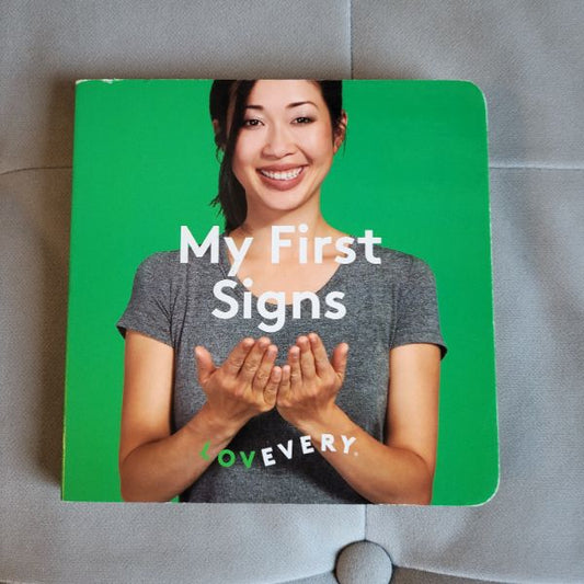 My First Signs (3) Baby Signs Language Board Book Lovevery