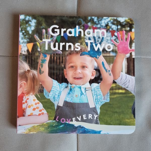 Graham Turns Two Lovevery Board Book