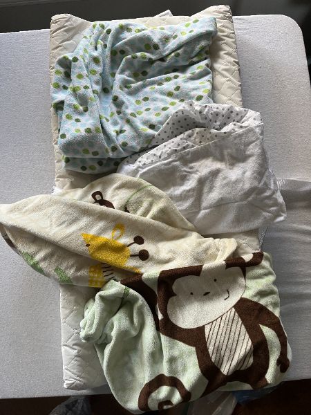 Baby Changing Pad with four covers