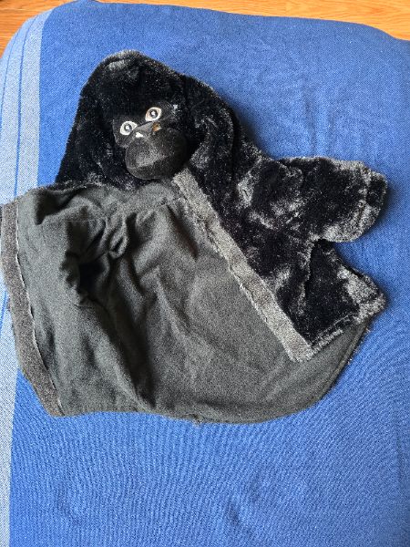 Gorilla doll (or small dog) costume