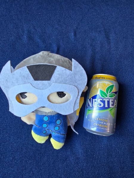 Thor mask & stuffy w/ suction cup for window
