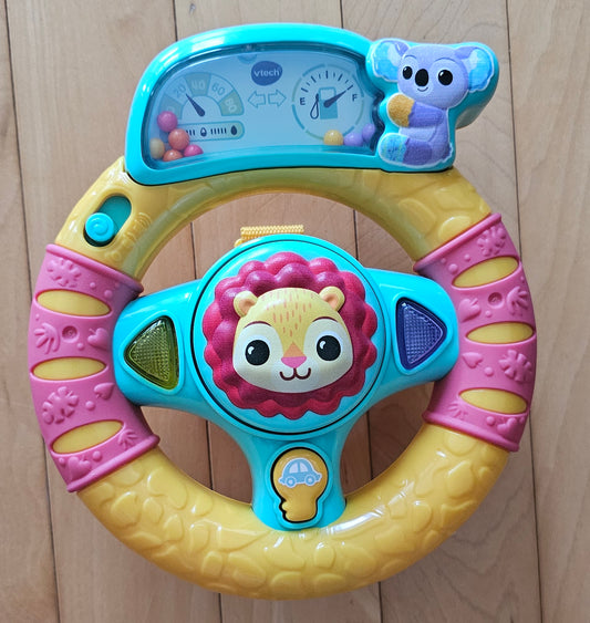 Vtech Grip & Go Motion-activated Steering Wheel Toy