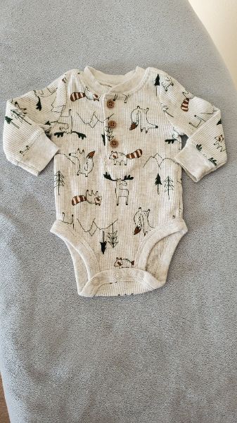 Newborn Two Piece Matching Forest Onesie & Pants, Kids Newborn