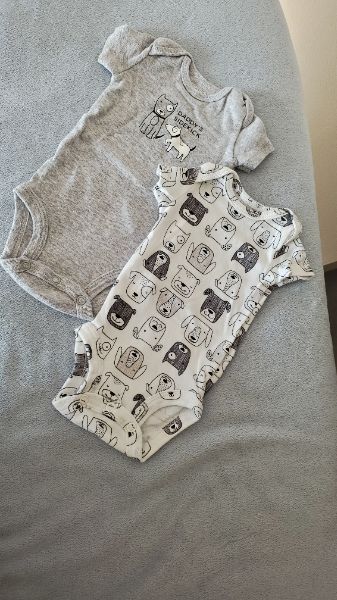 Puppy Newborn Short Sleeve Onesie Bundle Size 0 Months, Kids Newborn