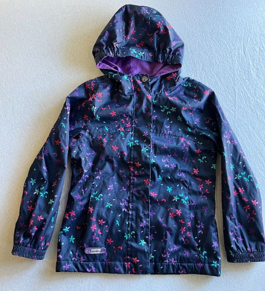XMTN Girls Rain Coat, size 6, purple, Kids 6/6X (extra small)