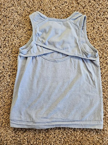 Girls tank, sz 7, purple , limeapple , Kids 7 & 8 (small)