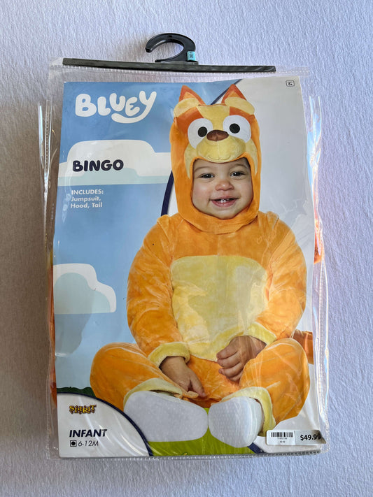 Bingo Costume (Bluey), 6-12 months, MRSP: $50.00, Kids 9 Month (6-9M)