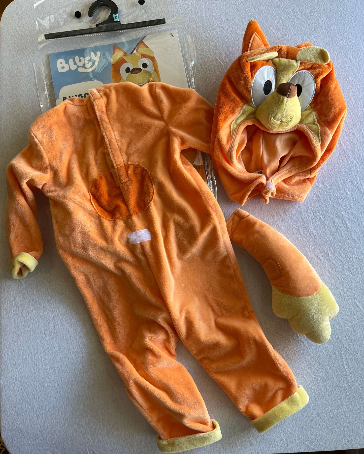 Bingo Costume (Bluey), 6-12 months, MRSP: $50.00, Kids 9 Month (6-9M)