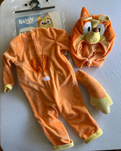 Bingo Costume (Bluey), 6-12 months, MRSP: $50.00, Kids 9 Month (6-9M)