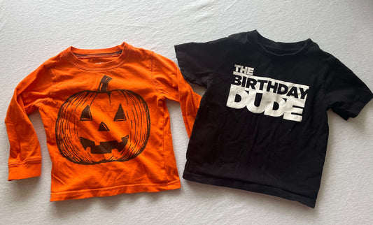 Halloween and Birthday Shirts, 24 months, Kids 24 Month (18-24M)