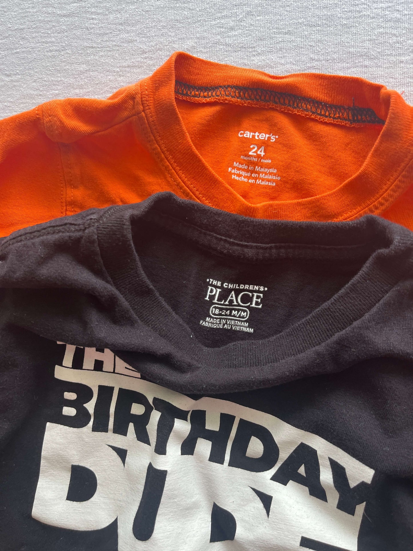 Halloween and Birthday Shirts, 24 months, Kids 24 Month (18-24M)