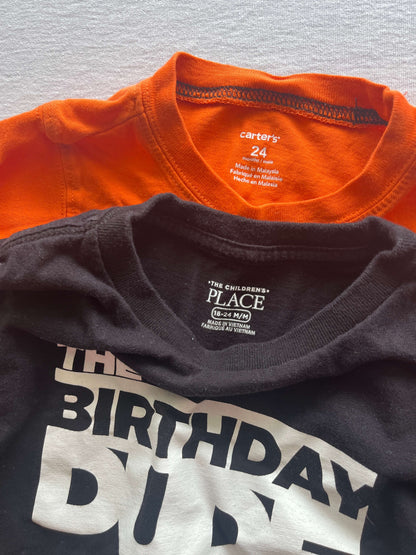 Halloween and Birthday Shirts, 24 months, Kids 24 Month (18-24M)
