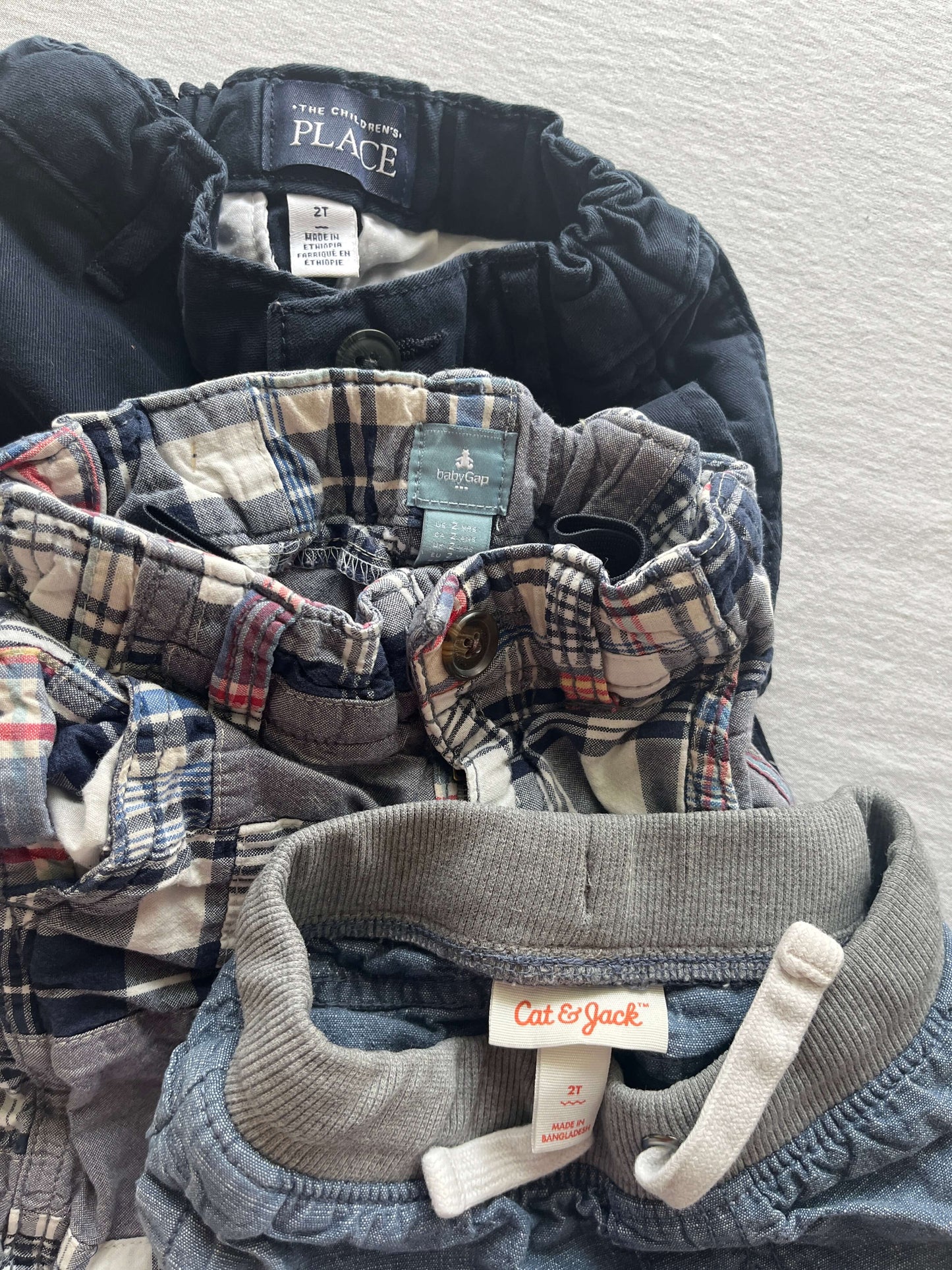 Bundle of three Boys Shorts, 2T, Kids 2T