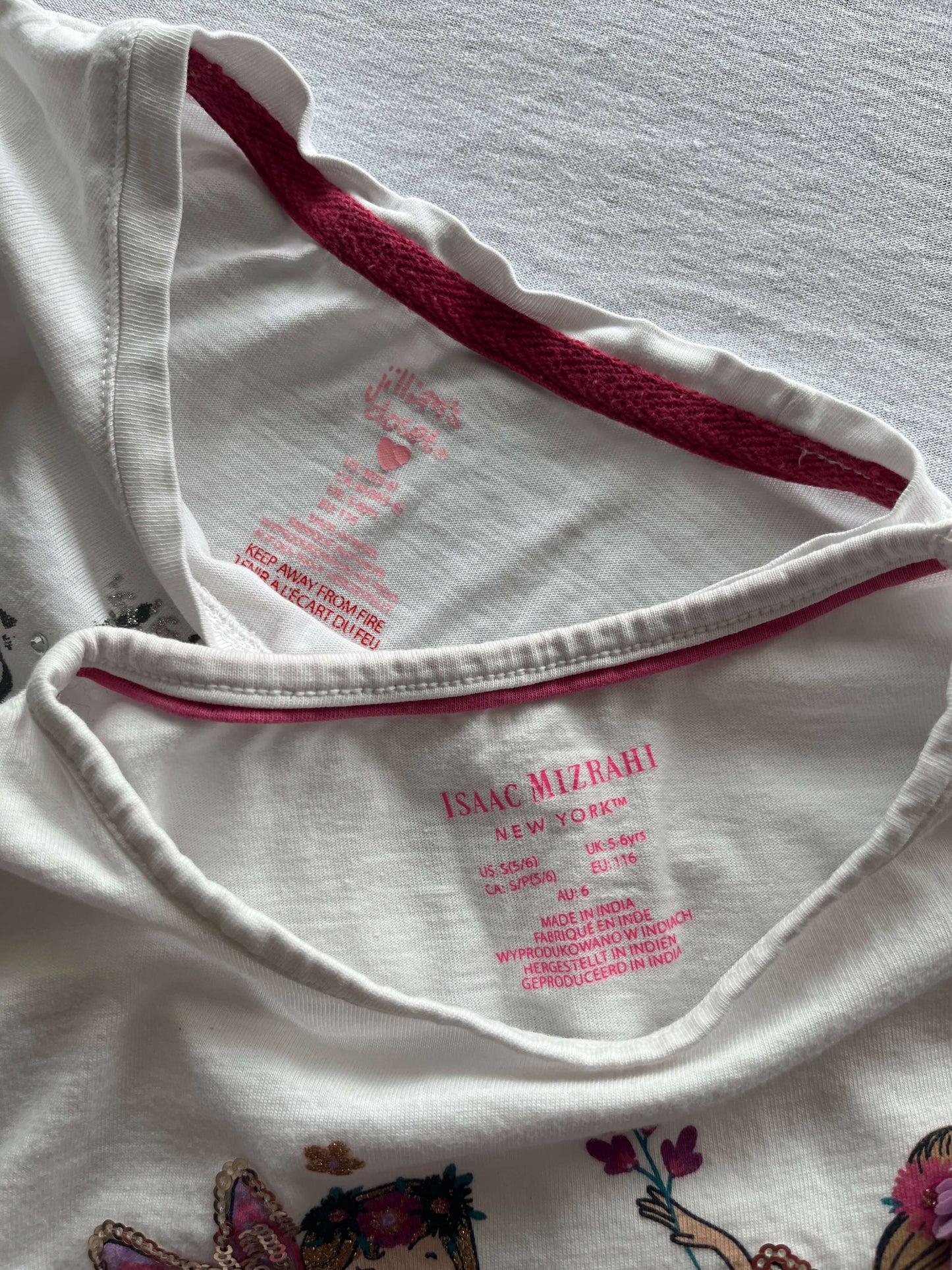 Long Sleeve T-Shirt Bundle, Size 5/6, Kids 5/5T