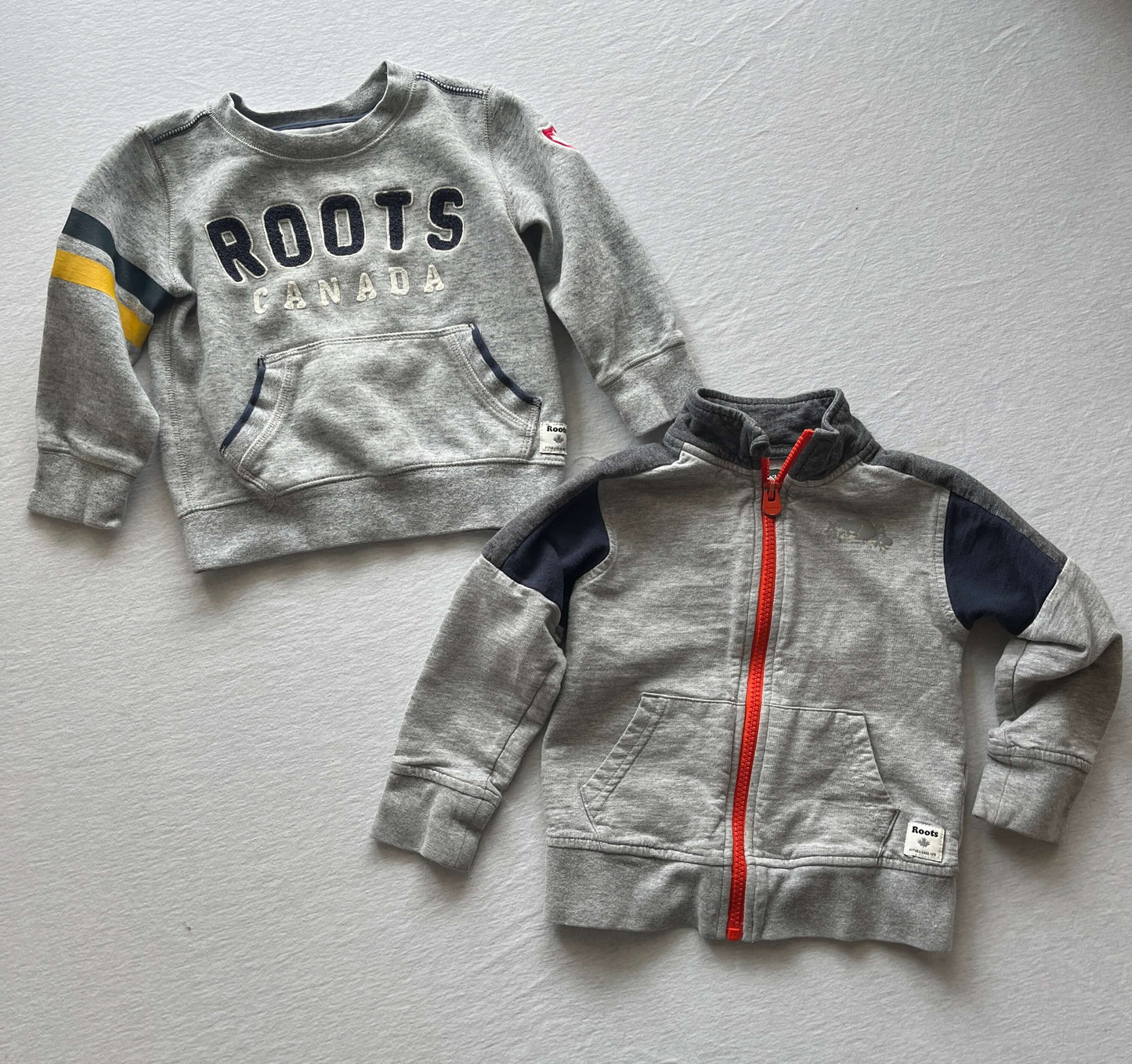 Two Grey Roots Sweatshirts, 2T, Kids 2T