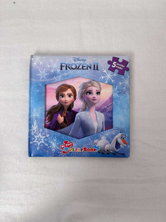 Frozen II five puzzle book