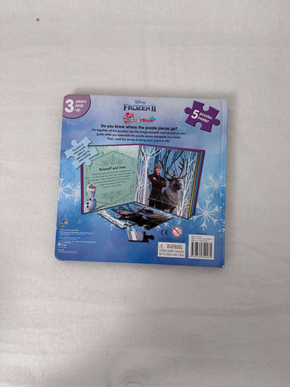 Frozen II five puzzle book