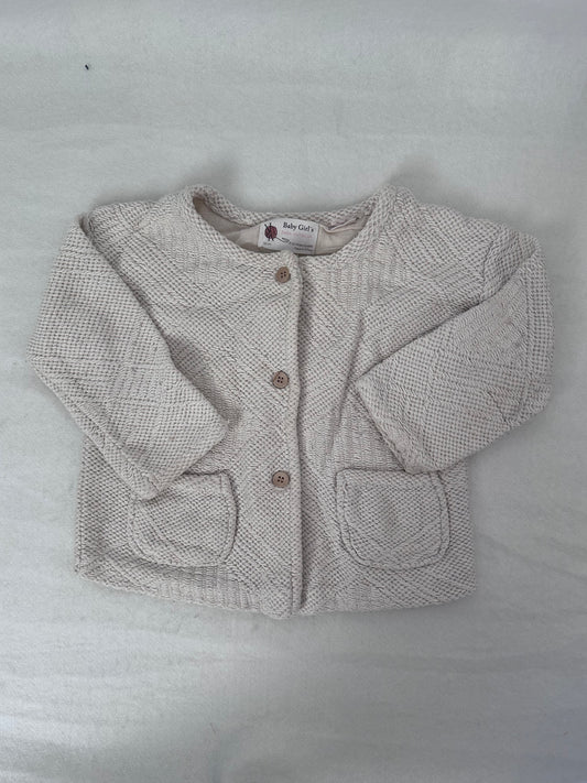Zara geometric knit cardigan 18-24m, Kids 24 Month (18-24M)