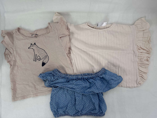 Zara/Art Class/Gymboree summer top bundle (3) 2/3T, Kids 2T
