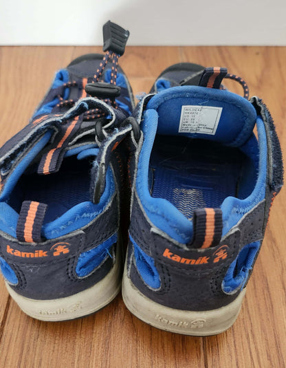 Kamik Navy Blue Closed Toe Sandals sz 11, Shoes 11 (Toddler:2-4yr)