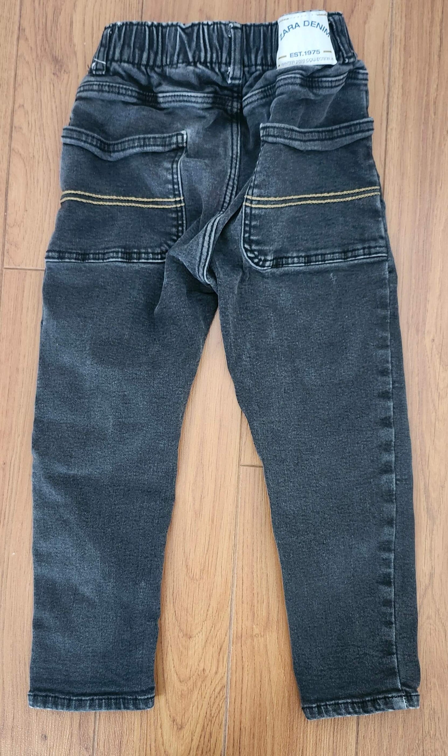 Zara Black Jeans , Kids 5/5T (extra small)