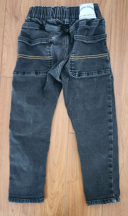 Zara Black Jeans , Kids 5/5T (extra small)