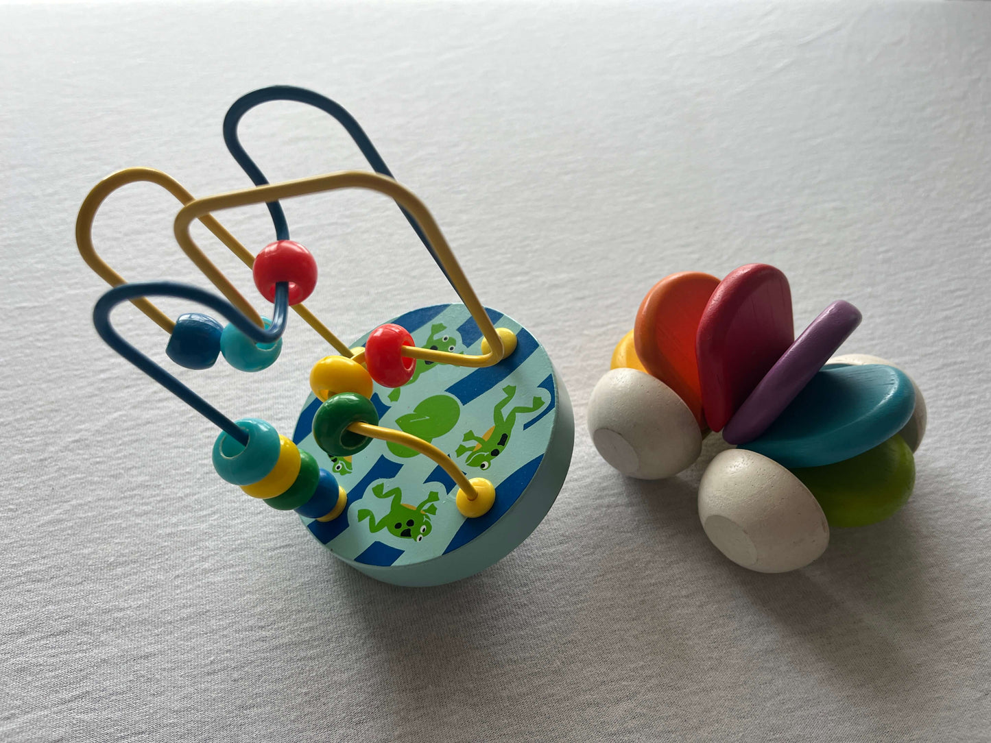 Wooden Infant Toy Bundle, Plan Toys & Manhattan Toys