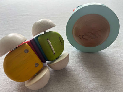 Wooden Infant Toy Bundle, Plan Toys & Manhattan Toys