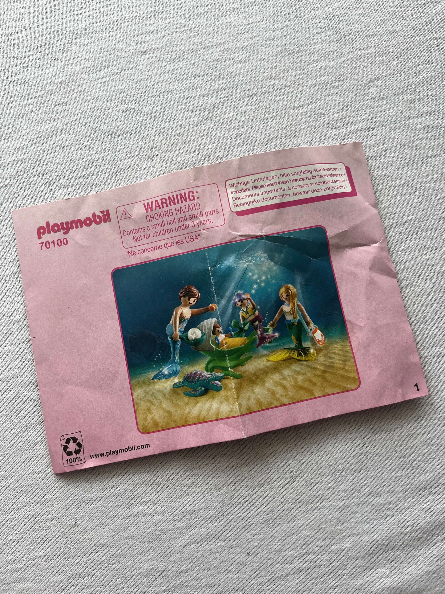 Playmobil Magic Family with Shell Pram