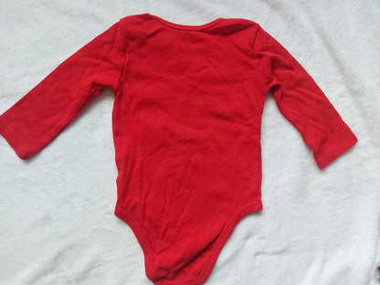 Indigo Baby Christmas long sleeves onesie - size 6-12 months, Kids 12 Month (9-12M)