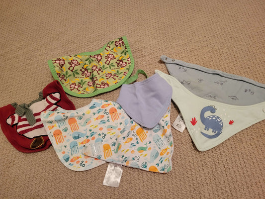 Assorted bibs