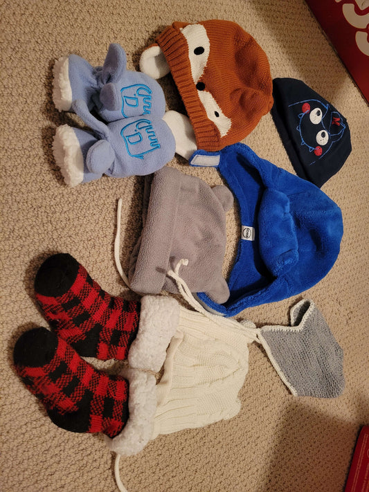 Winter baby hats