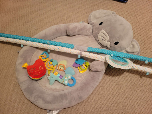 Elephant baby gym.