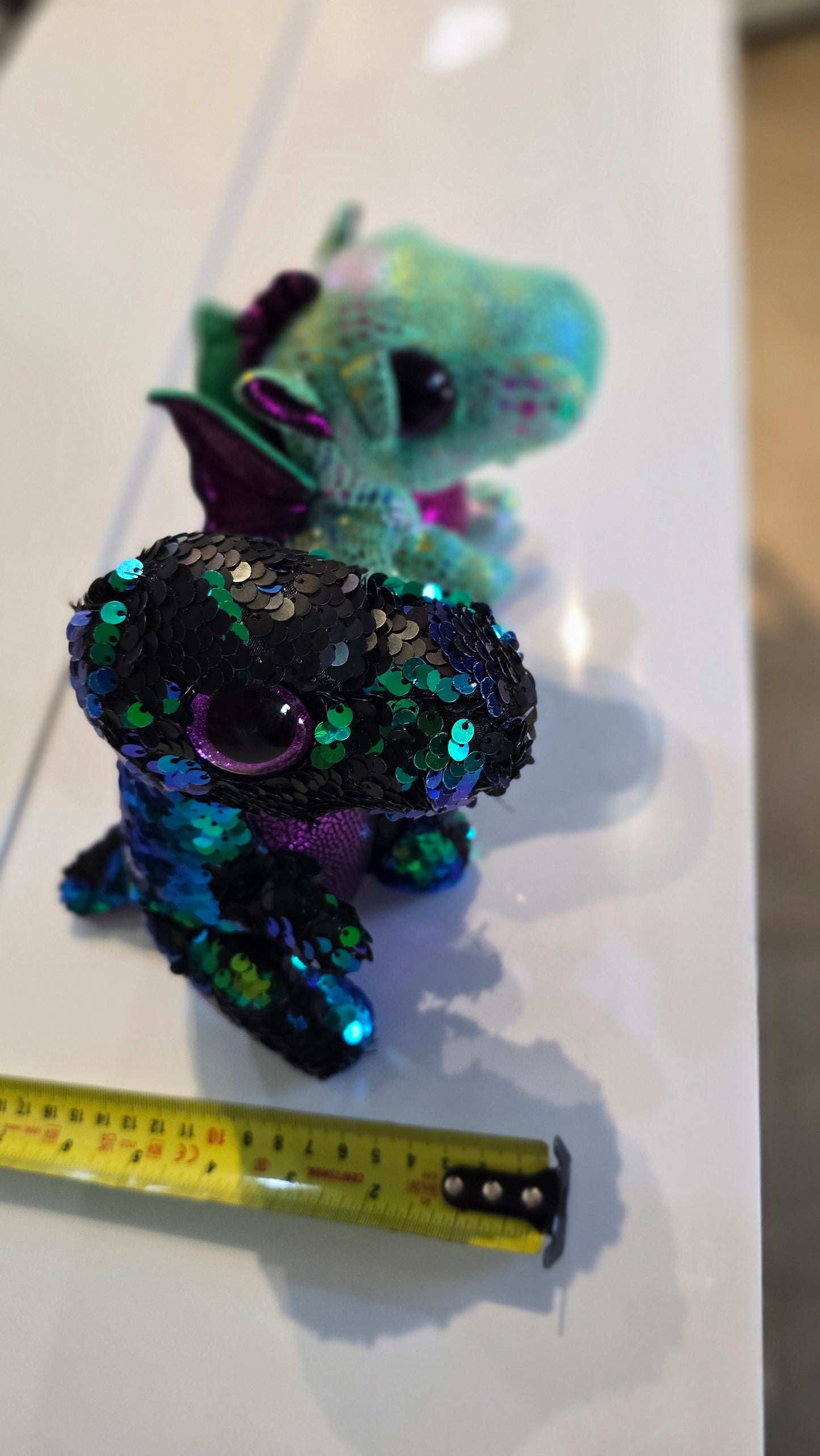 Beanie boos One dragon and one dinosaur