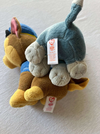 Beanie Boo Paw Patrol Plush, Chase and Rocky (2)
