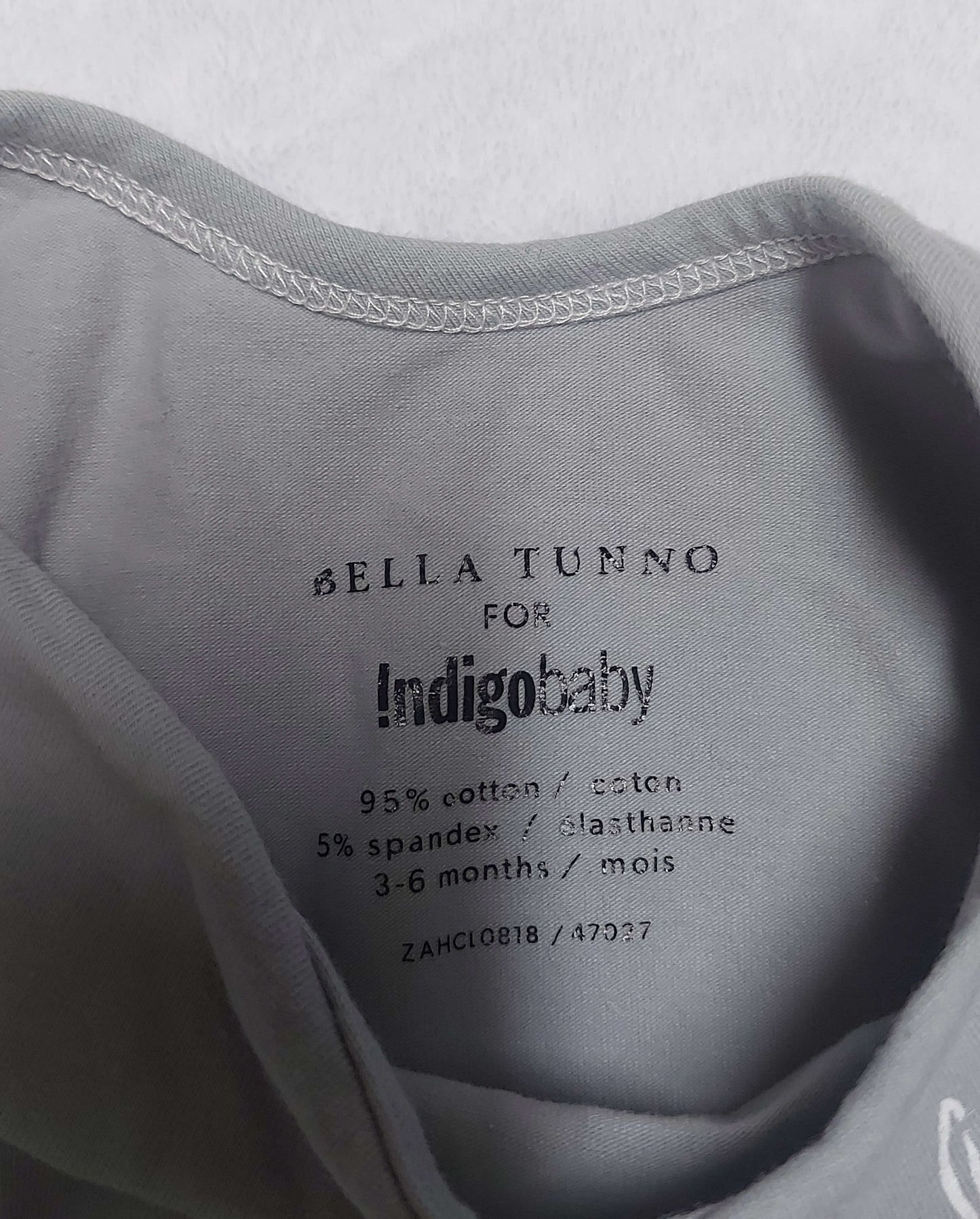 Indigo Baby onesie, size 3-6 months, Kids 6 Month (3-6M)