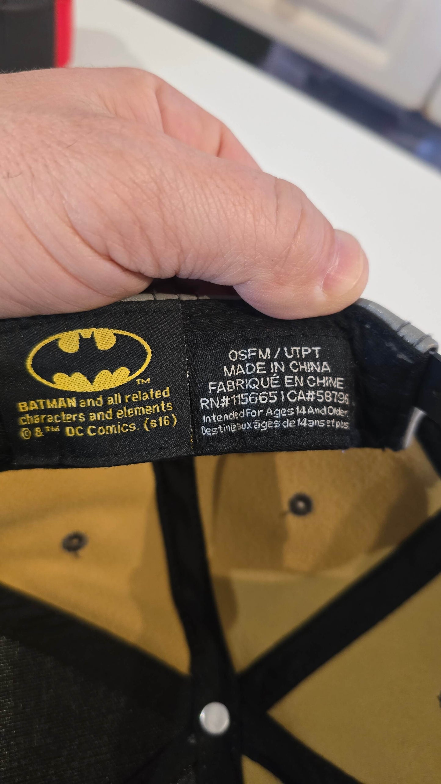Batman Leather Hat