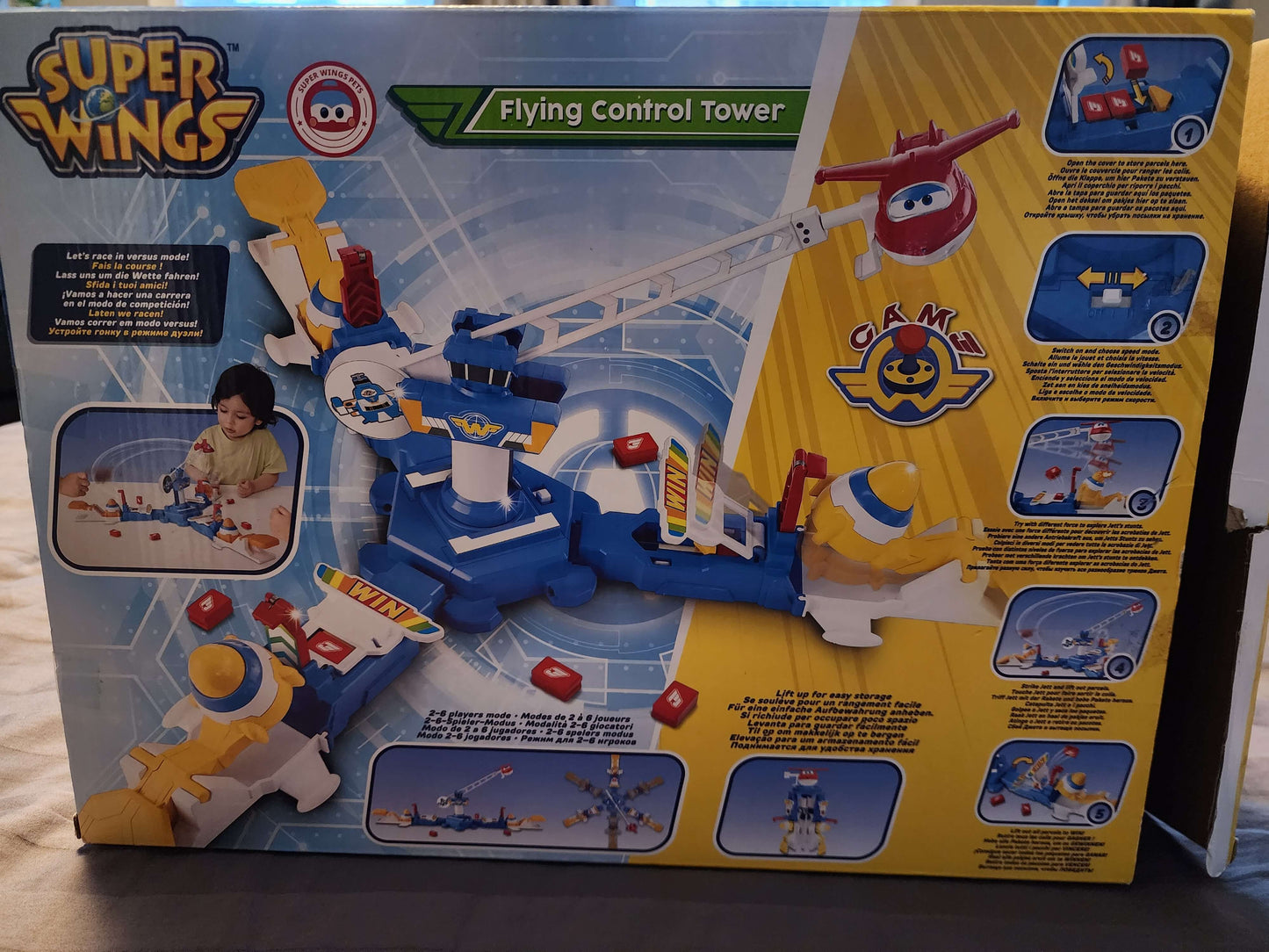 Super Wings Flying Control Tower Game