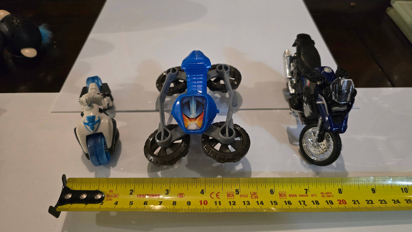 Three bikes
