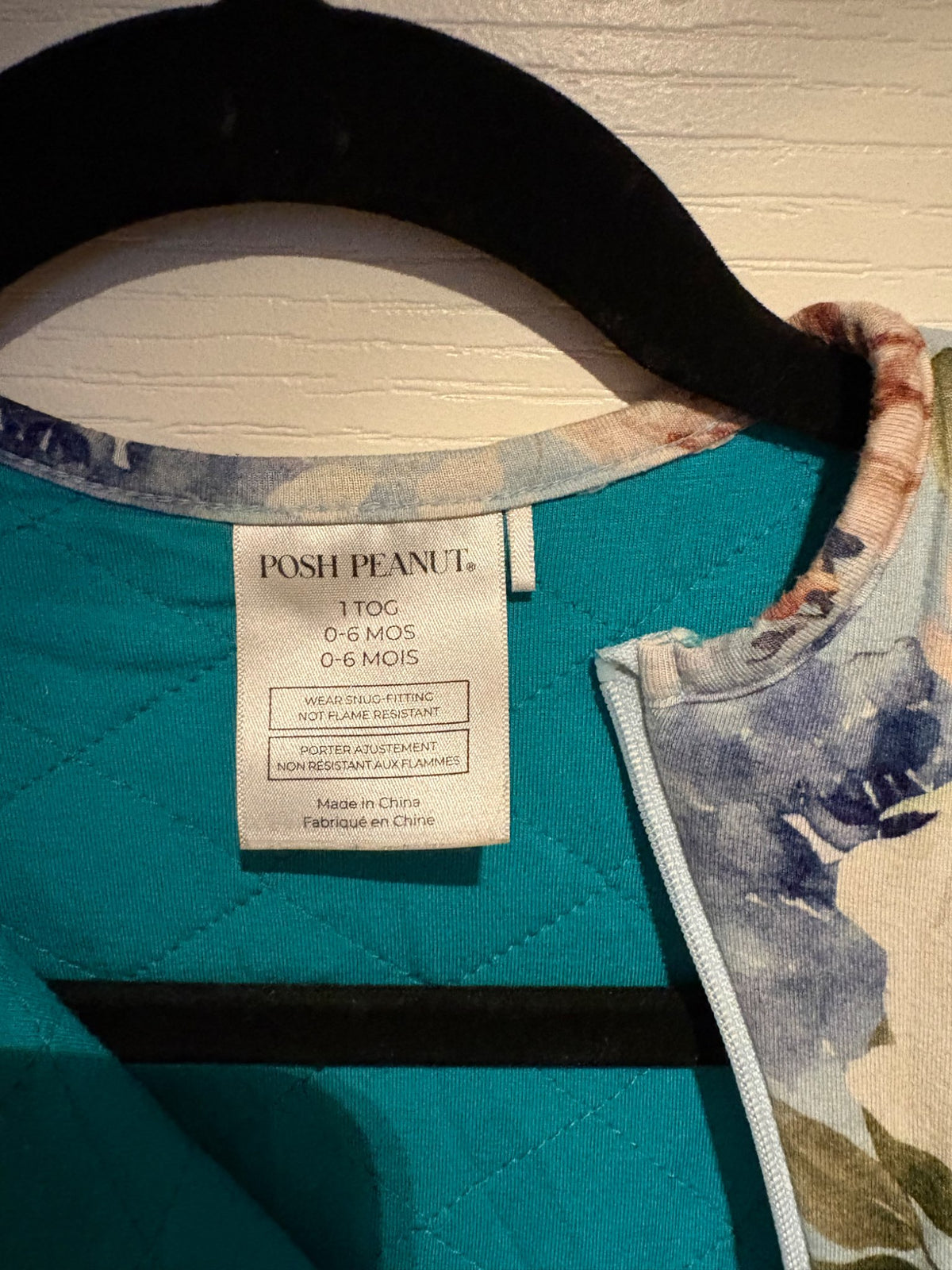 Posh Peanut Sleep Sack 1 Tog, 0-6 Months (Small)