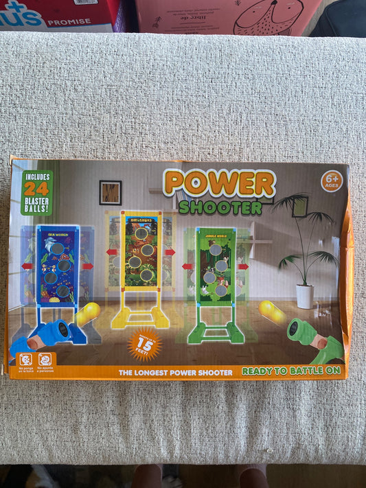 New never opened power shooter game