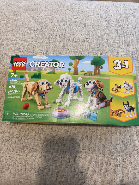 New in Box Puppy Lego
