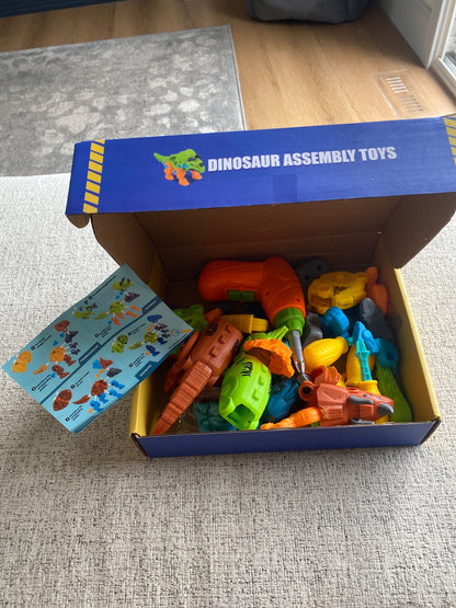 Dinosaur assembly toy